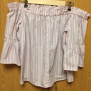 Abercrombie and Fitch Off the Shoulder blouse